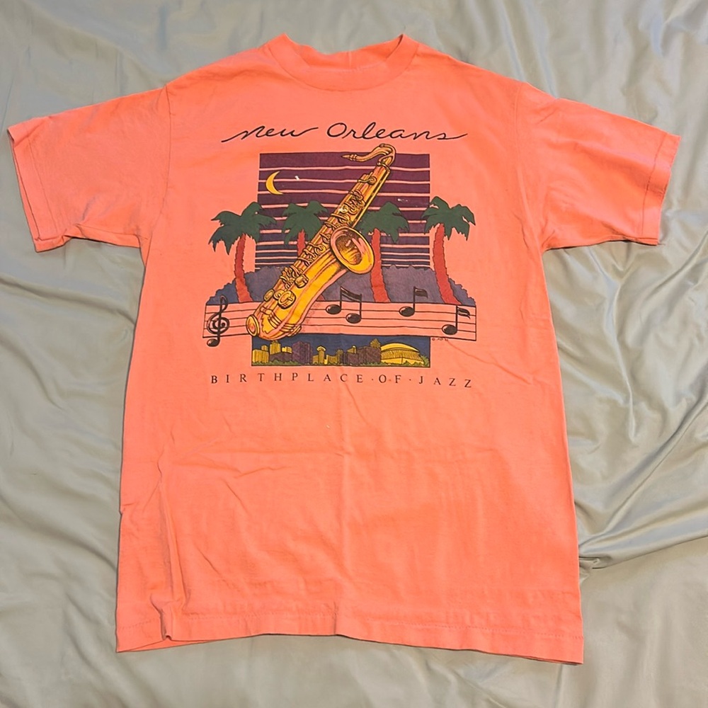 Vintage New Orleans Birthplace of Jazz Tee